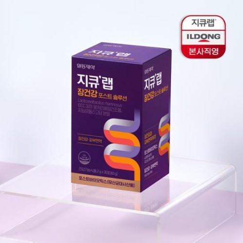 지큐랩 장건강 포스트 솔루션 30포(30일분)